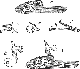 Рис. 63. Подкладной замок