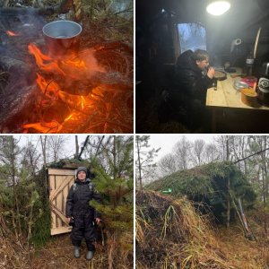 шалаш охотника