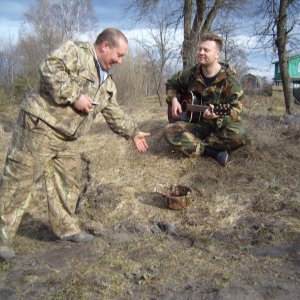 "На бензин"-ра обратный путь...