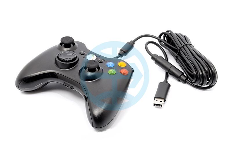 0010617 gejmpad microsoft xbox 360 controller 52a 00005 black