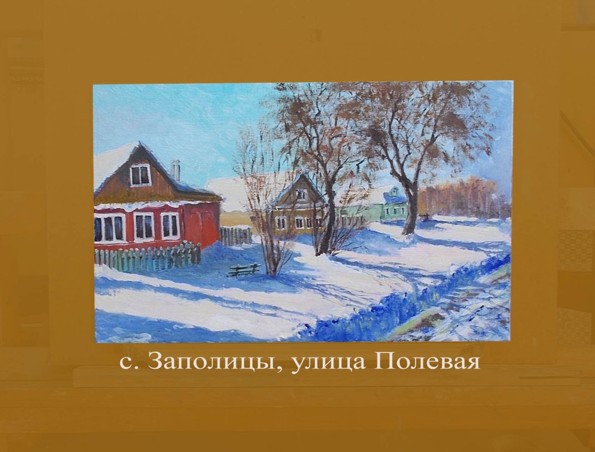 с. Заполицы, улица Полевая